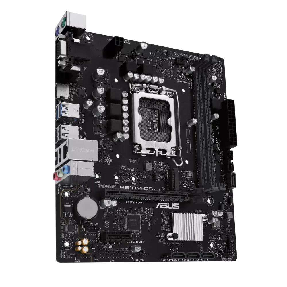 Asus Motherboard PRIME H610M-CS DDR5 For INTEL 14th | 13th | 12th Gen view 4